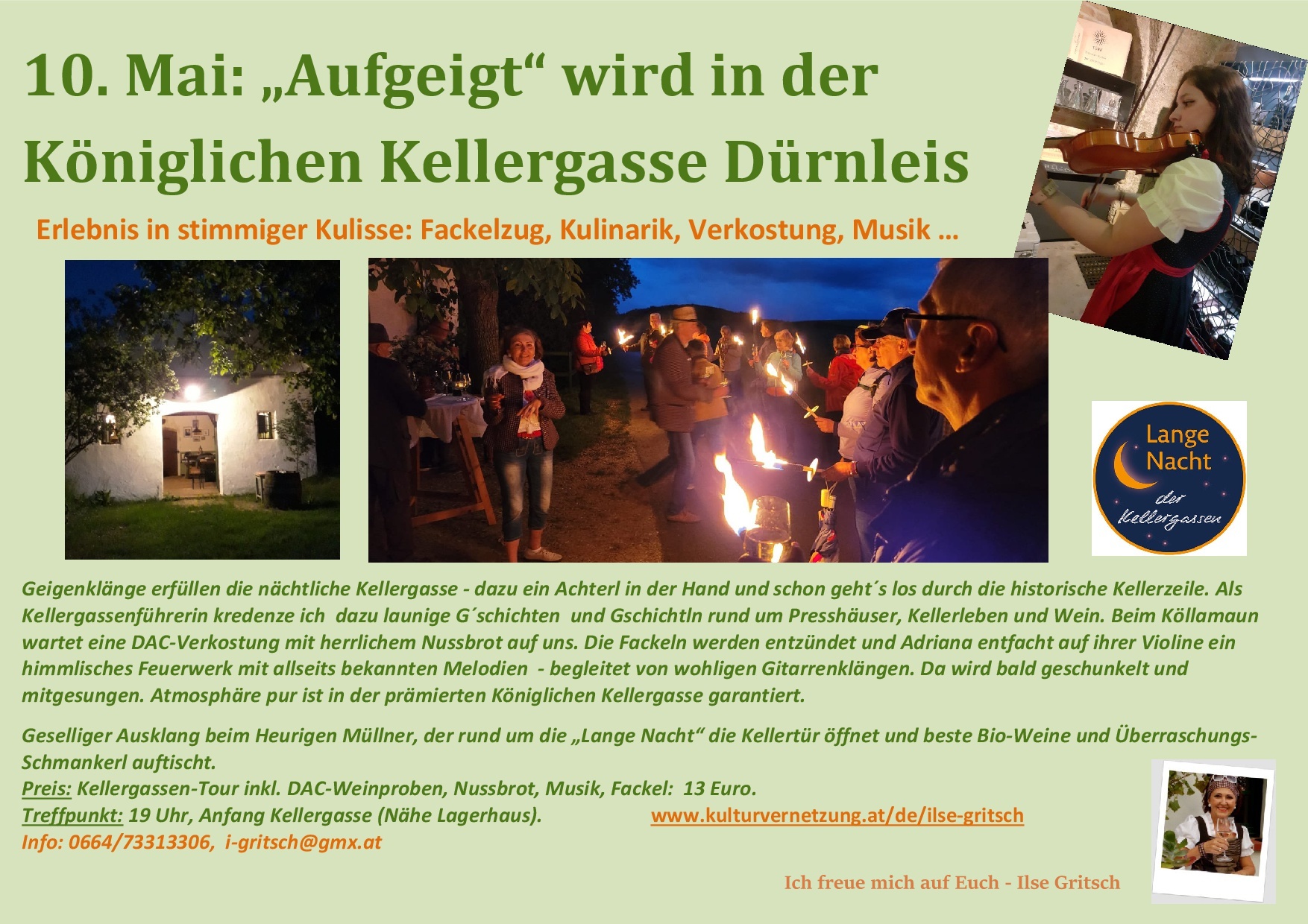 Lange Nacht der Kellergassen-10.Mai